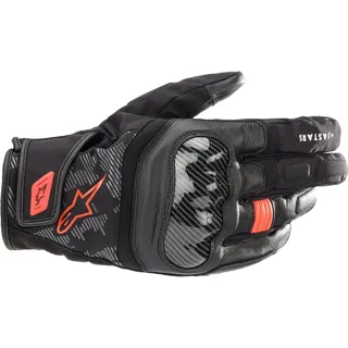 Alpinestars Smx Z, Handschuhe - Schwarz/Neon-Rot / M