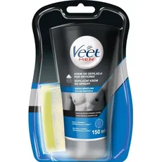 Veet, Wachs + Enthaarungscreme, Men In Shower Hair Removal Cream (150 ml, 1 x)