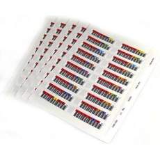 Quantum 200x Data cartridge bar code labels, LTO Ultrium 7 LTO7 series (000401-000600) (LTO-7 Ultrium, 15 GB), Cartridge