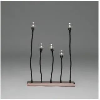 LED Kerzenleuchter Konstsmide Metall 10 LEDs Lichtfarbe warmweiß