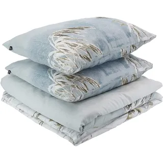 Zo!Home Satin Duvet Cover Alice 260 Blue