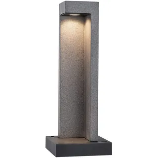 Paulmann Wegeleuchte Edelstahl 27,1 cm IP65 6,8W 200lm Warmweiß schwarz