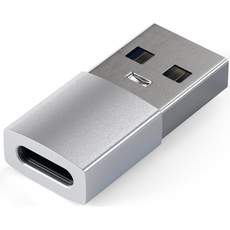 Bild von USB-A 3.0 [Stecker] auf USB-C 3.0 [Buchse] Adapter, silver (ST-TAUCS)