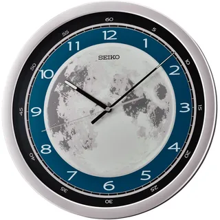 Seiko Clocks Wanduhr QXA831S, Silber