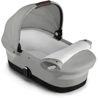 CYBEX Gold GAZELLE S Cot Kinderwagenaufsatz, Ab Geburt bis ca. 6 Monate (max. 9 kg), Für CYBEX Gazelle S und e-Gazelle S, Stone Grey