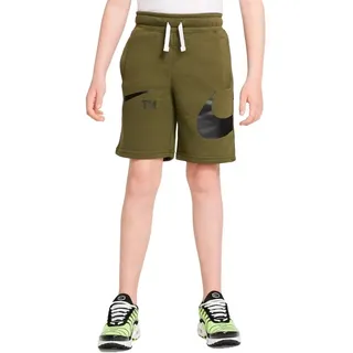 Nike Sportswear Swoosh Kurze Hose - Rough Green / Black - 12-13 Jahre