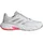 Courtjam Control Hartplatzschuhe Cloud White Iron Met Lucid Red EU 38