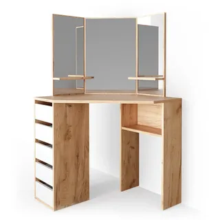 Vicco Eckschminktisch, Arielle, 110 cm,