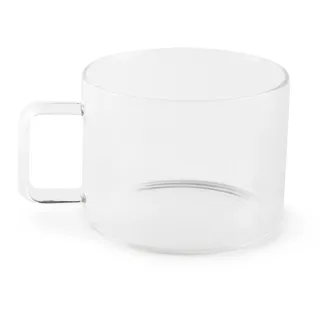 Excelsa Essential Set 6 Jumbo transparent, Borosilikatglas, Fassungsvermögen 500 ml.