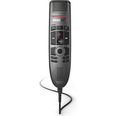 Philips SpeechMike Pro Premium 3700 Integrator, Diktiergerät, Schwarz