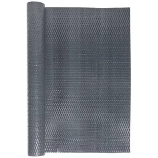 vidaXL Balkon-Sichtschutz Anthrazit 500x80 cm Poly Rattan - Grau