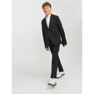 Jack & Jones Junior Einreihiger Blazer und Hose in Black | Gr.: 128