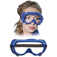 Reis GOG-AIR-BLUE Schutzbrillen, Transparent-Blau, Uni Größe