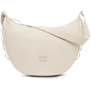 Johnny Urban Crossbody Bag Damen & Herren Beige - Ally XL - Moon Bag Design - Umhängetasche im Halbmond Stil - Tasche mit 16 Zoll Laptopfach - Wasserabweisend