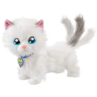 Animagic Mimi die Katze, Katzen Kuscheltier Spielzeug für Kinder ab 2 Jahren, Plüschtier Katze, Interaktives Spielzeug