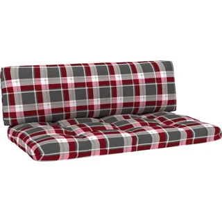 vidaXL Outdoor-Mittelsofa Paletten Imprägniertes Kiefernholz Grau - Grau