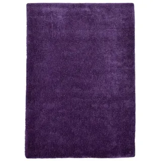 Tom Tailor Shaggy Teppich Cozy Hochflorteppich 50 x 80 cm Lila