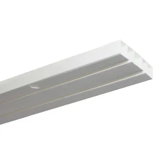 GARDINIA Vorhangschiene Slim Line, Weiß