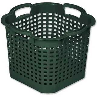 BÜMAG Ernte-Vorratskorb eckig dreh-stapelbar 40 x 40 x 30 cm grün