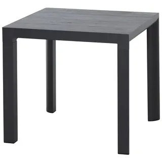 Siena Garden Silva Gartentisch 80 x 80 x 74 cm Anthrazit