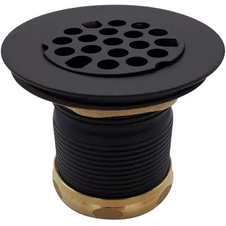 WESTBRASS D2181-62 Grid Basket Style Barsieb, Matte Black