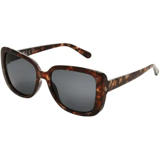 Foster Grant Sunsentials runde Damen-Sonnenbrille mit Metallfassung – Gold | Zuverlässiger UV400-Schutz – rauchgetönte, kratz- & stoßfeste Polycarbonat-Gläser – angenehm leicht für den ganzen Tag