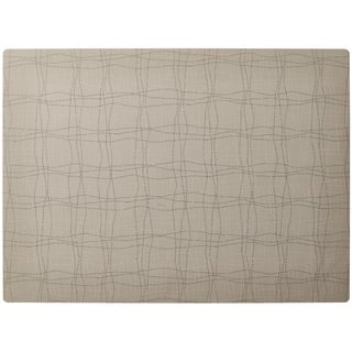 APS 60584 Tischset/Platzset, abwaschbar, schmutzabweisend & rutschhemmend, 45 x 33 cm, 1 STK., Silikon, beige