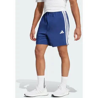 adidas Herren Essential Three Stripes Chelsea Short, Dark Blue/White, S