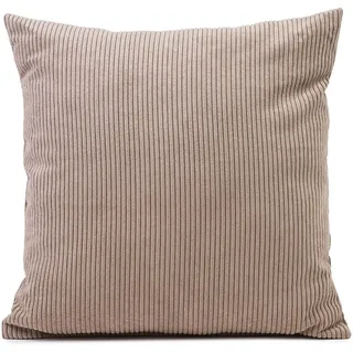 Gözze Capri Cord Dekokissen 40 x 40 cm Grau