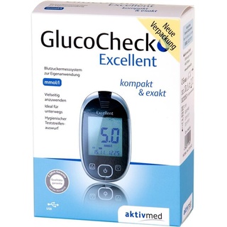 aktivmed Gluco Check Excellent Set mmol/l