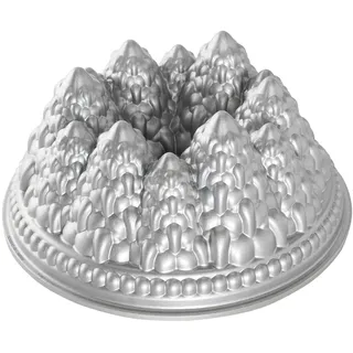 Nordic Ware Weihnachtsbackform Tannenbäume, Winterwald 2,2 l