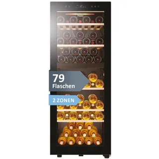 Haier HWS79GDG Weinkeller Weinschrank 77 Flaschen Wine Bank 50 SERIE 5 Cl.G
