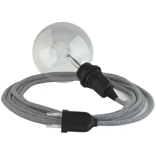 Creative Cables Rd65 Lozenge 5 M Hängeleuchte Für Lampenschirm - Steward Blue / Black - One Size