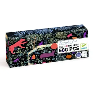 Djeco-Puzzle Gallery: The Kingdom of Cats - 500 Teile