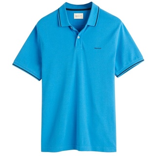 GANT Poloshirt »Poloshirt TIPPING PIQUE POLO 1er Pack«, blau