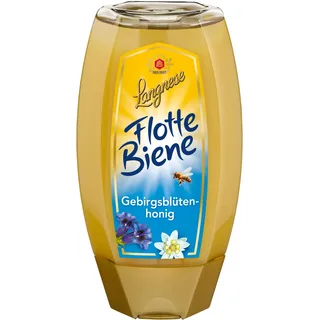 Langnese Flotte Biene Gebirgsblütenhonig, 250g