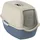 Katzentoilette Bailey 56,0 x 40,0 x 39,0 cm Blau/Weiß