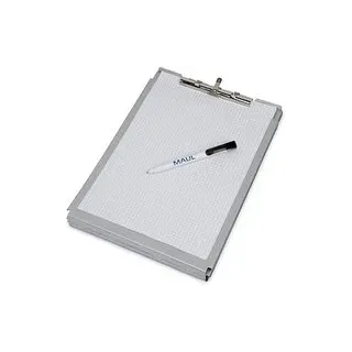 MAUL Klemmbrett MAULcase 2354808 DIN A4 silber Aluminium, 1 St.