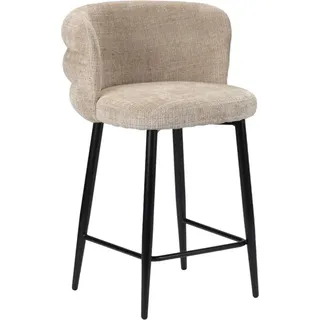 Barhocker Cloud Beige, 56 cm Breite, 54 cm Tiefe, 90 cm Höhe, Sitzhöhe 65 cm - Beige