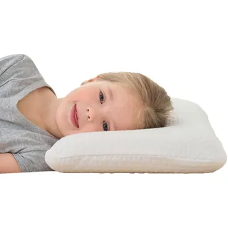 Kinder Memory Foam Kissen Oeko-Tex Flaches Kopfkissen für Kinder (3-8 Jahre)