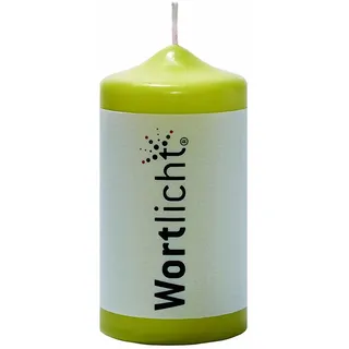 Bulla Design Wortlicht Wortlicht Kerze Leuchtende Wünsche 7,5 cm grün