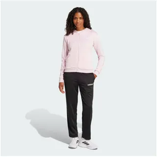 adidas Essentials Linear Trainingsanzug rosa|bunt S