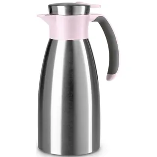 Soft Grip edelstahl/puderrosa 1 l