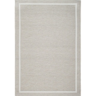 Novel Webteppich Hellgrau, Sandfarben, Beige, & 200x290 cm,