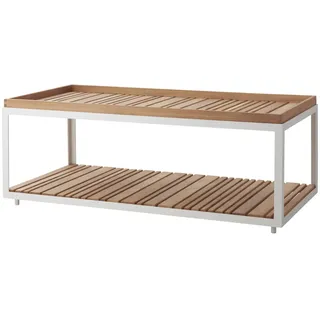 Cane-Line Level Tischaufsatz für Couchtisch, rechteckig (2 Stk.)