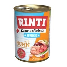 24x400g Junior Kennerfleisch RINTI Hrană umedă câini - Pui