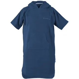 Herding TOM TAILOR Junior Surf Poncho, 140-158cm, 100% Baumwolle/Frottier, UNI Blau (Dark Navy)
