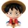 One Piece Look Up PVC Figur Monkey D Ruffy 11 Rosa/Mehrfarbig