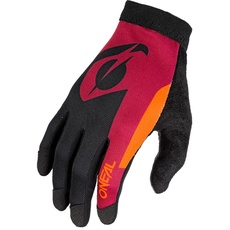 O'NEAL | Fahrrad- & Motocross-Handschuhe | MX MTB DH FR Downhill Freeride | Unser leichtester & bequemster Handschuh, Nanofront®- Handpartie | AMX Glove | Erwachsene | Rot Orange | Größe S