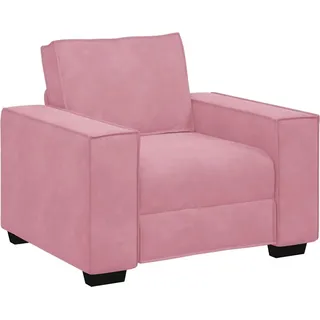 vidaXL Sessel Rosa 100x78x84 cm Samt - Rosa